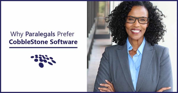 CobbleStone Software is preferred by paralegals for contract management software processes.