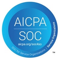 Click here to learn more about AICPA SOC compliance.