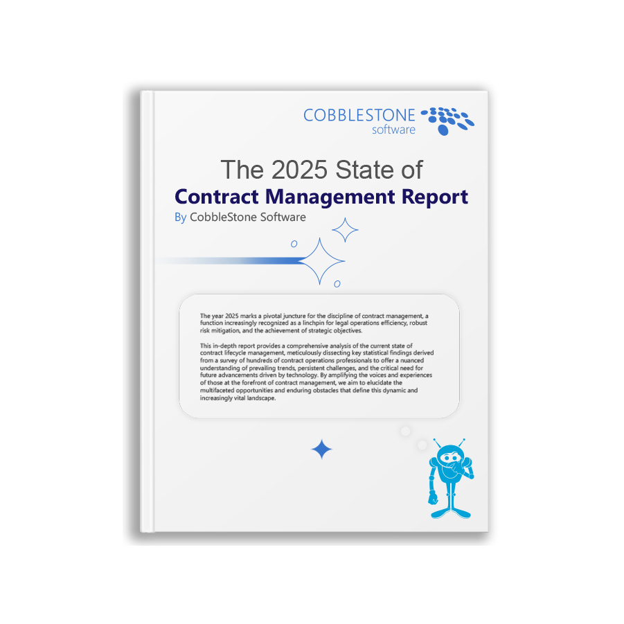The 2025 State of Contract Management Report Mockup