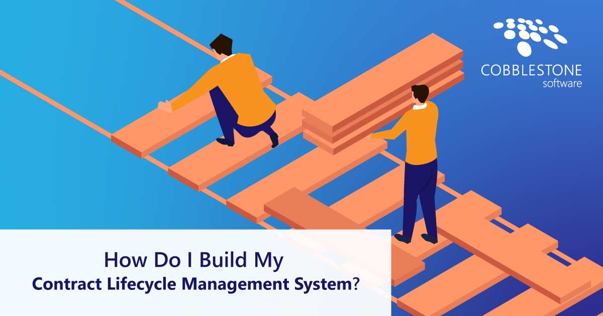 CobbleStone Software helps you to build your contract lifecycle management system.