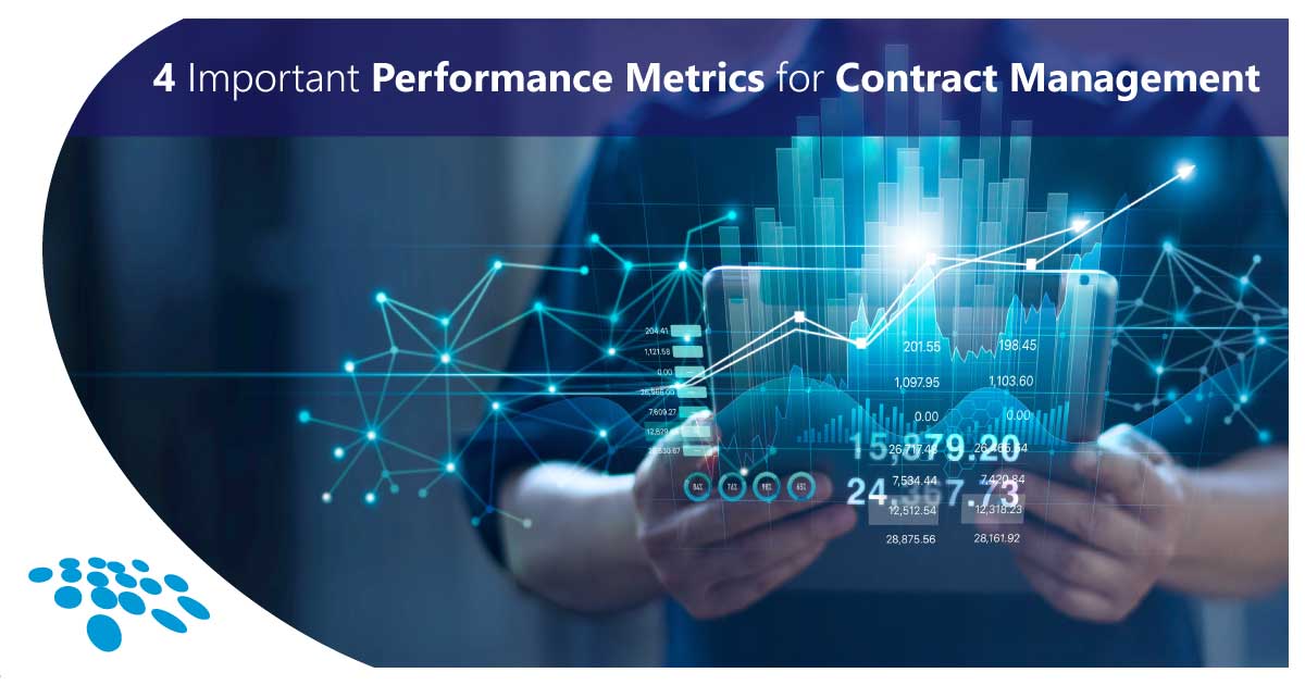 CobbleStone Software showcases 4 important performance metrics for contract management.