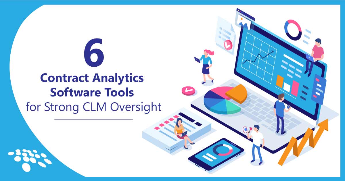 CobbleStone Software showcases 6 contract analytics software tools for Strong CLM oversight.