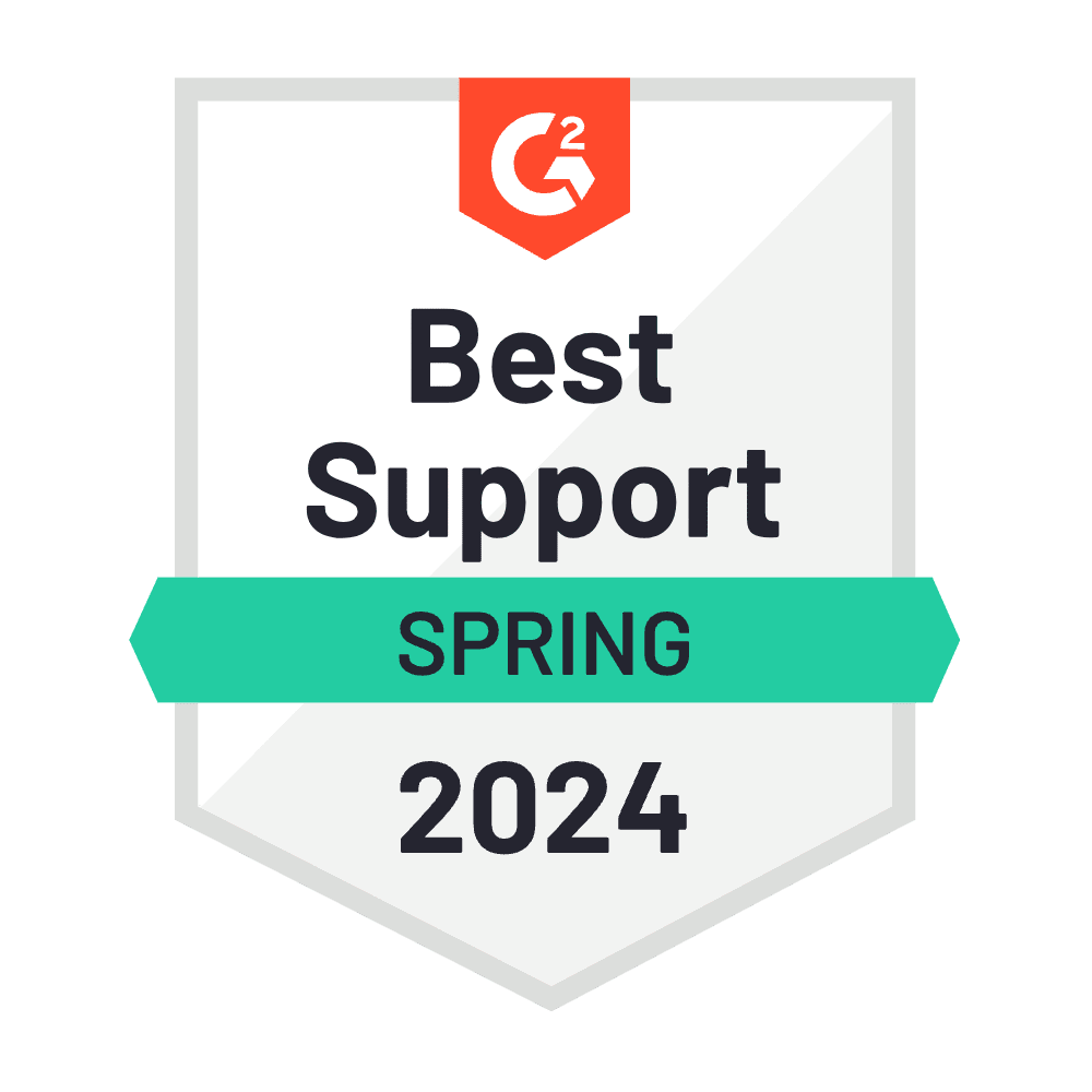 G2 - Best Support - Spring 2024