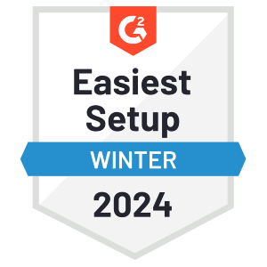 G2 - Easiest Setup - Winter 2024
