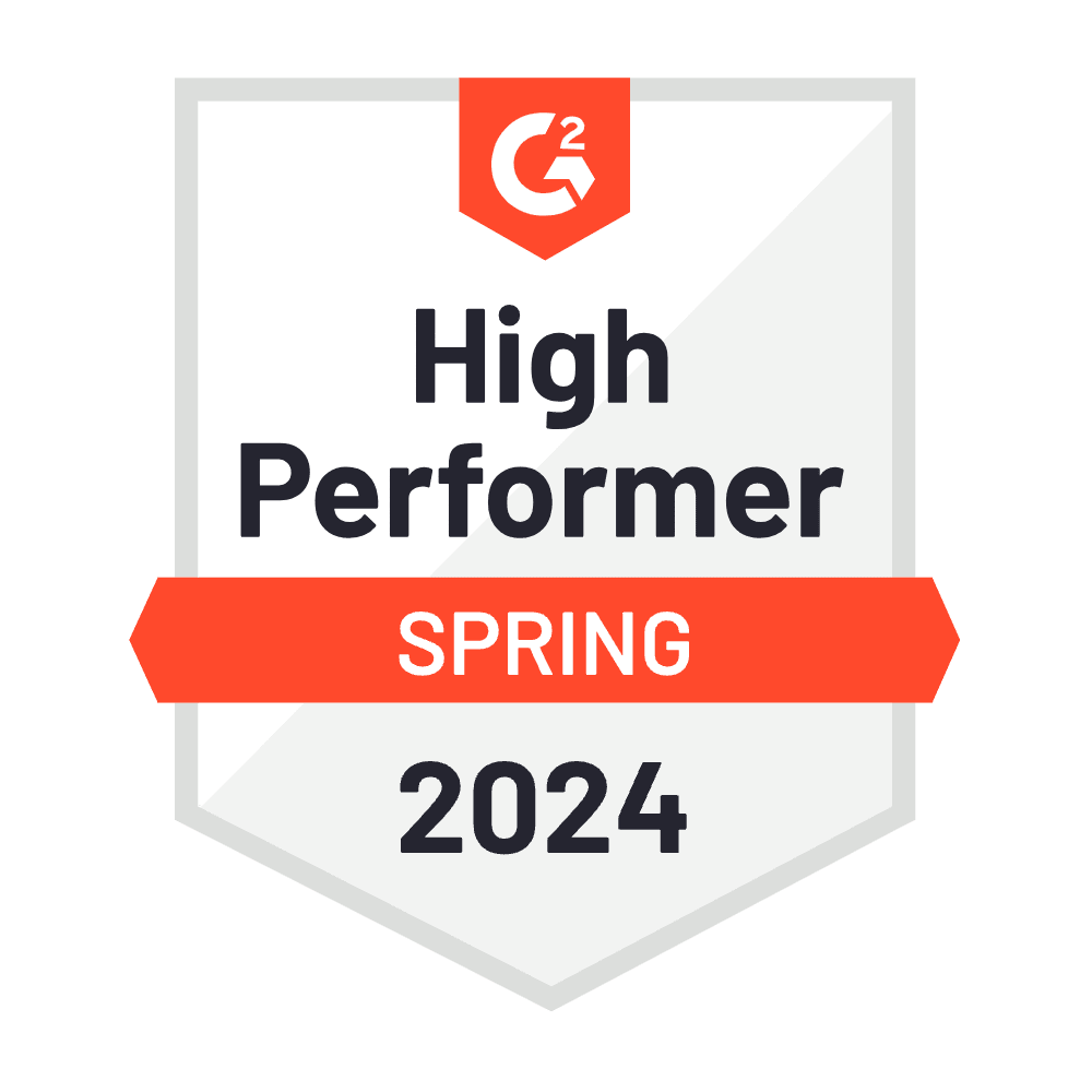 G2 - High Performer - Spring 2024