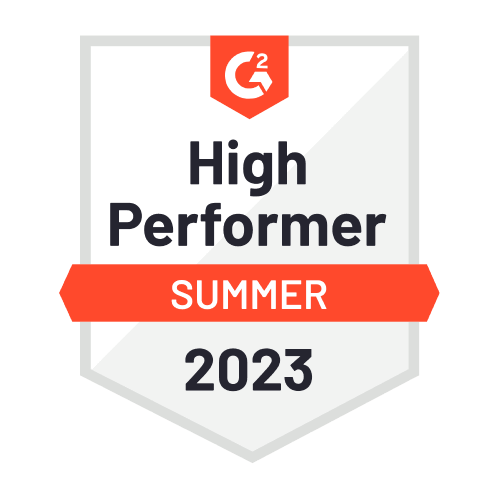 G2 - High Performer - Summer 2023