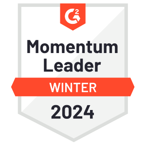 G2 - Momentum Leader - Winter 2024
