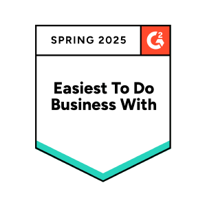 G2 - Spring 2025 - Easiest to do Business With