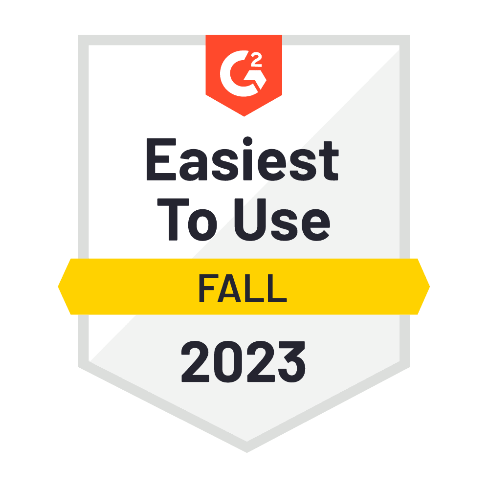 G2 - Vendor Management - Easiest To Use - Fall 2023