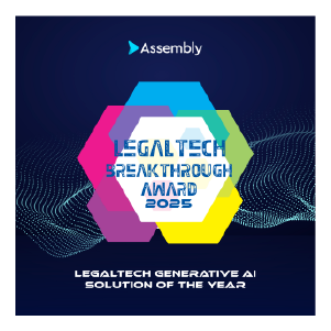 Legal Tech Breaktrhough Award