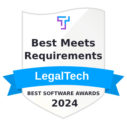 Theorem Legal Tech - Best Meets Requirements - Best Software Awards 2024