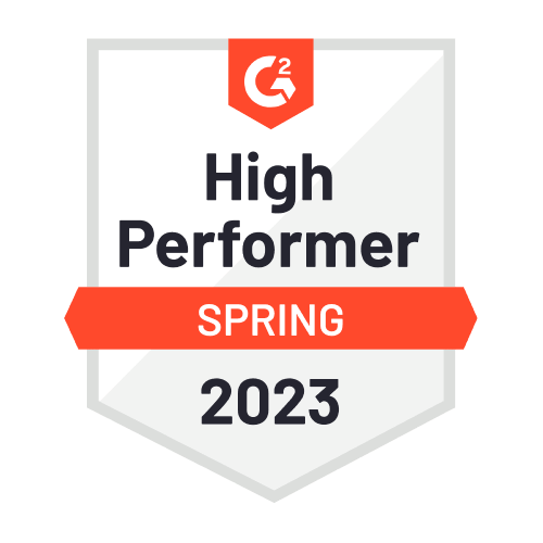 G2 - High Performer - Vendor Management - Spring 2023