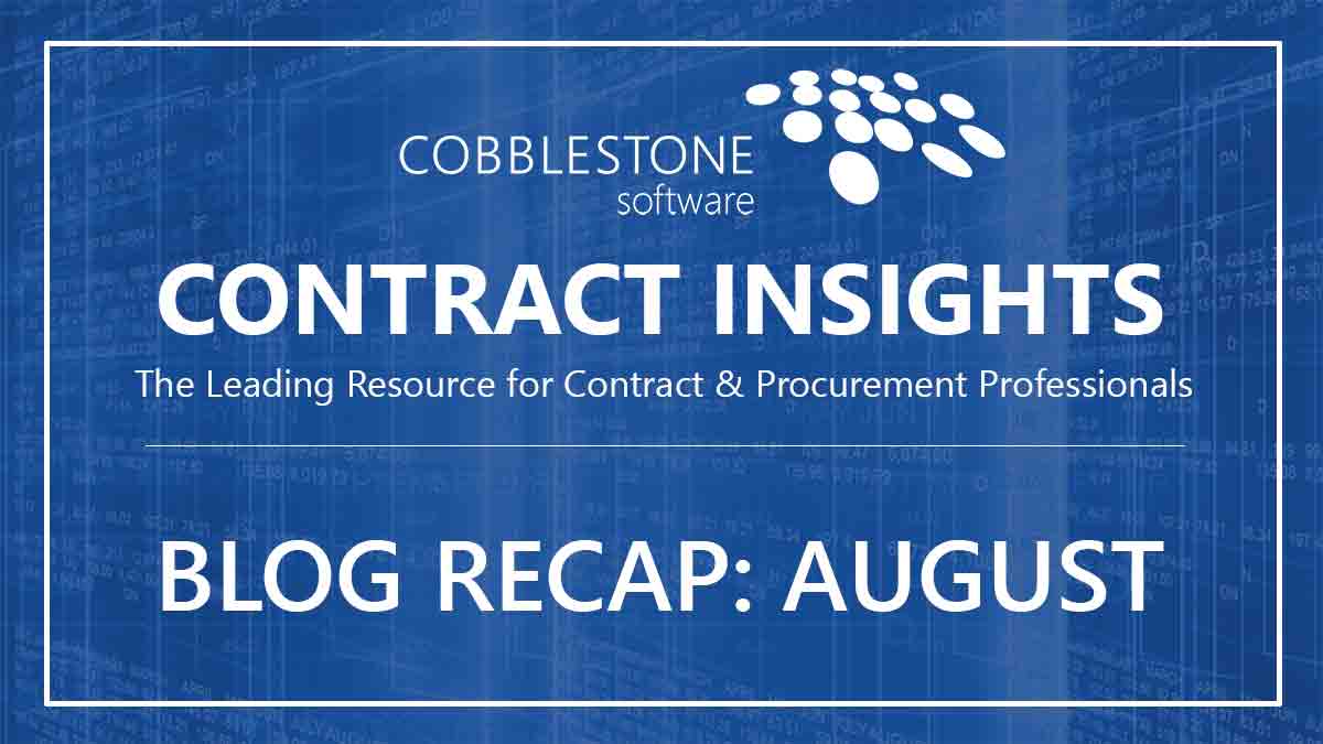 CobbleStone-Software-Blog-Recap-August-2019