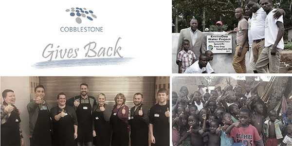 CobbleStone Gives Back