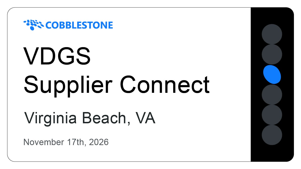 VDGS Supplier Connect 2026
