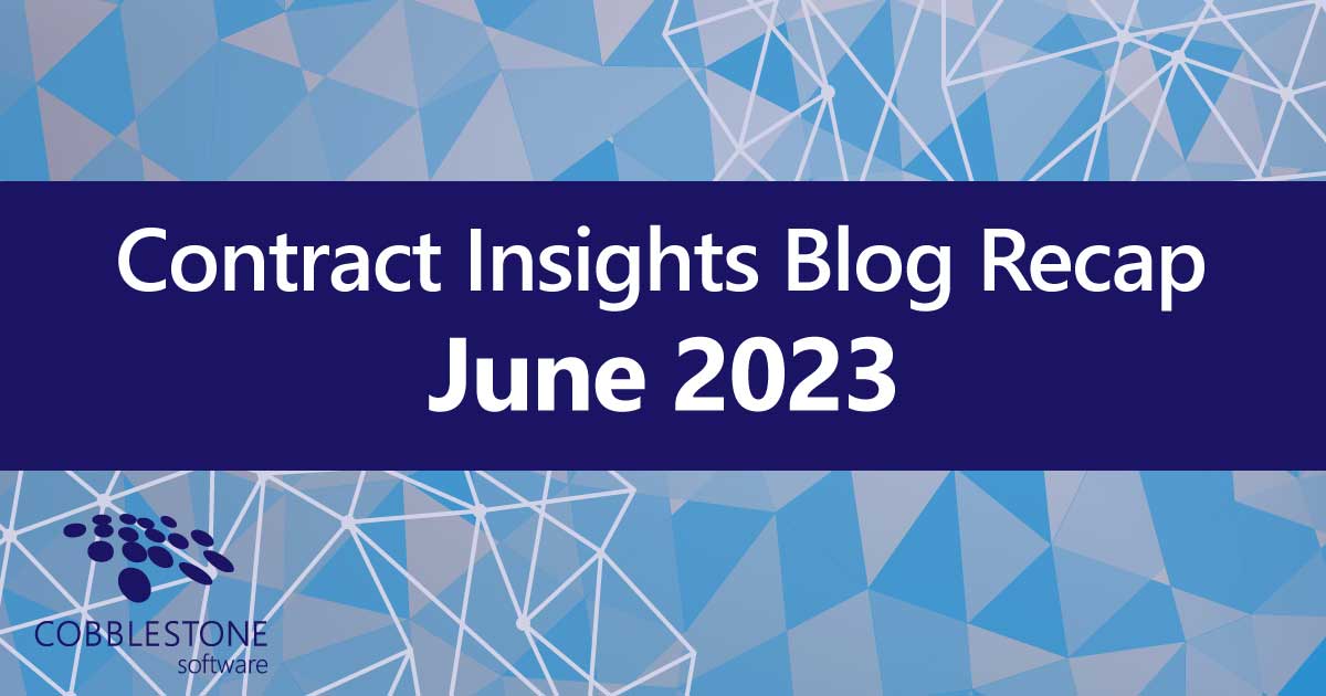 CobbleStone Software presents its blog recap for June 2023.