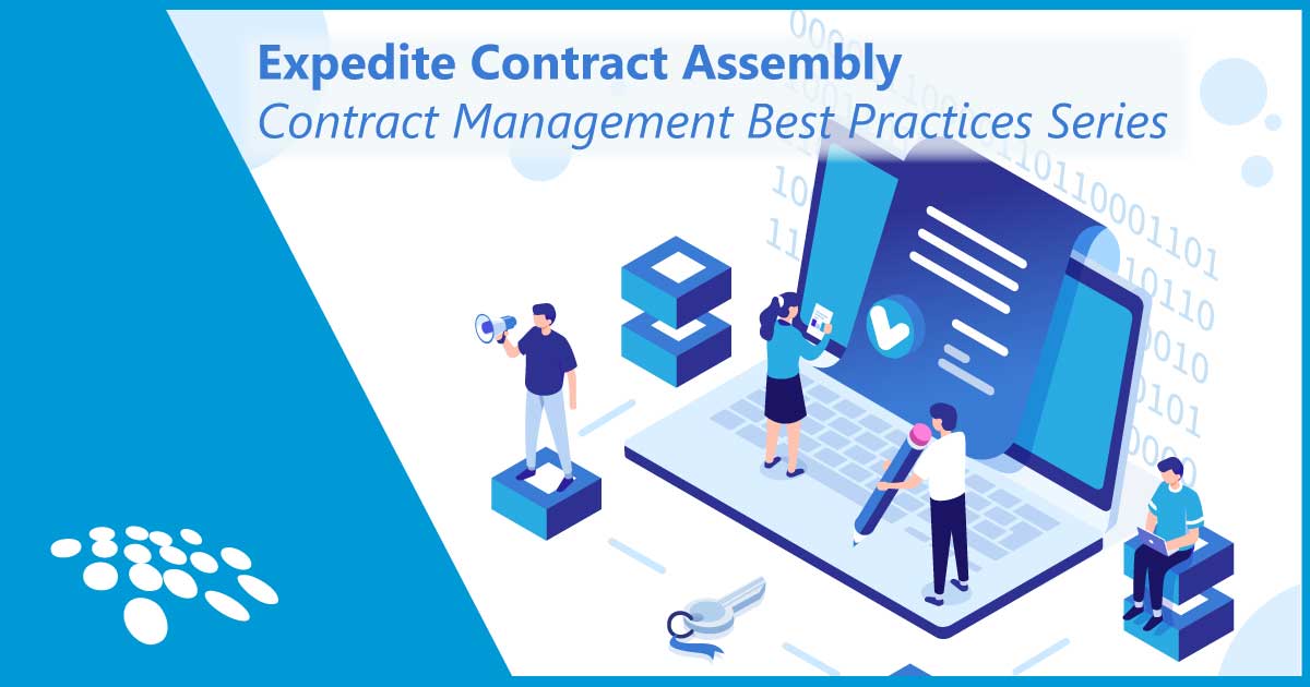 CobbleStone Software explains how to expedite contract assembly in the contract management best practices series.