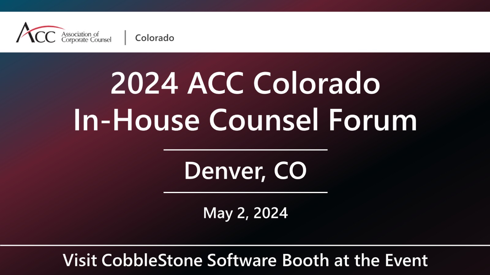 ACC In-House Counsel Forum