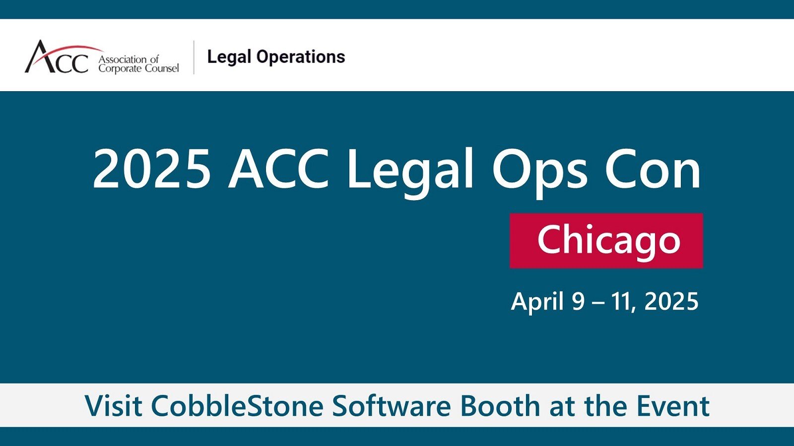 2025 ACC Legal Ops Con