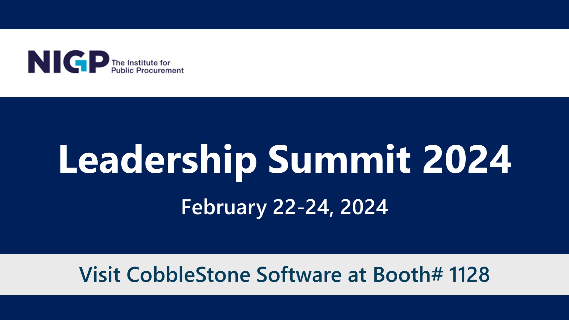 CobbleStone Software Events