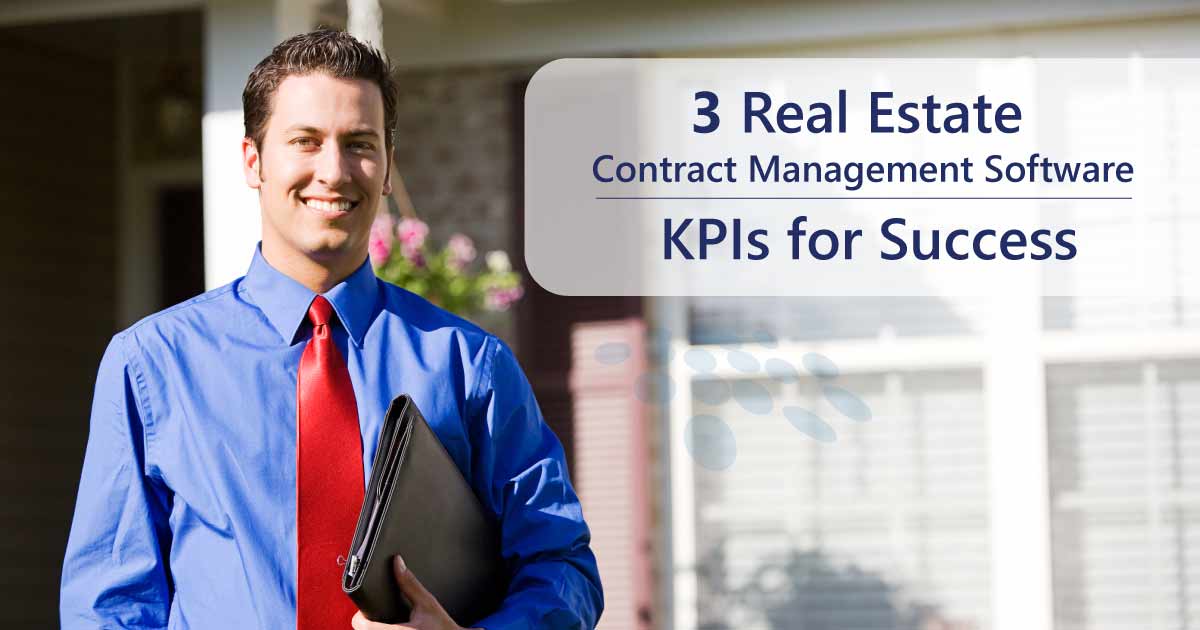 CobbleStone Software offers three real estate contract management software KPIs for success.