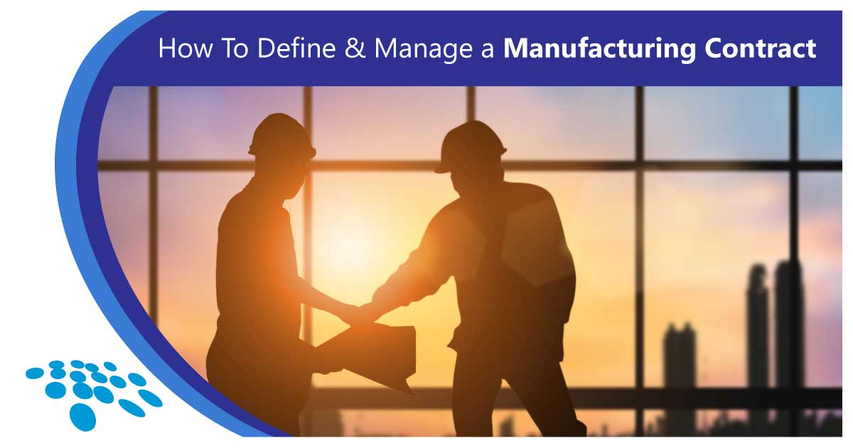 CobbleStone Software explains how to define and manage a manufacturing contract.