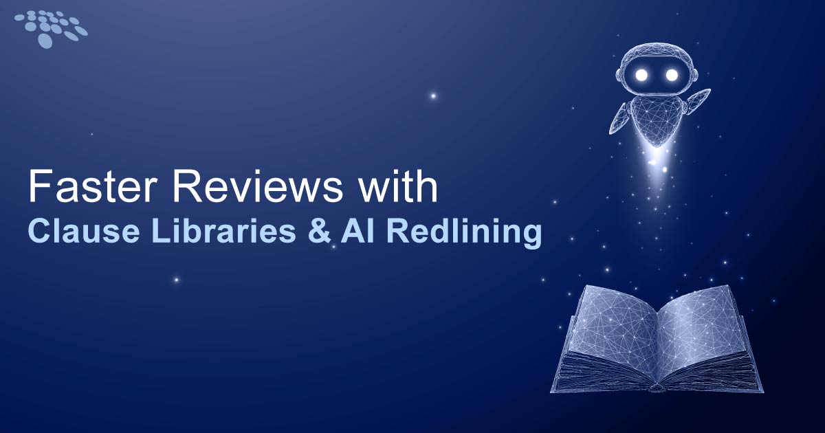 CobbleStone Software supports faster reviews with clause libraries and AI redlining governance.