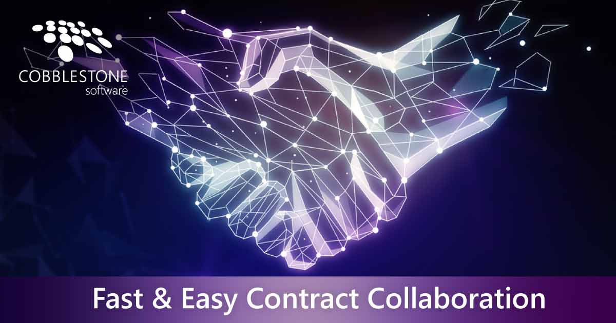CobbleStone supports fast and easy contract collaboration.