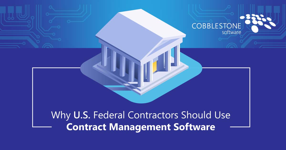 CobbleStone Software helps U.S. federal contractors with their processes.