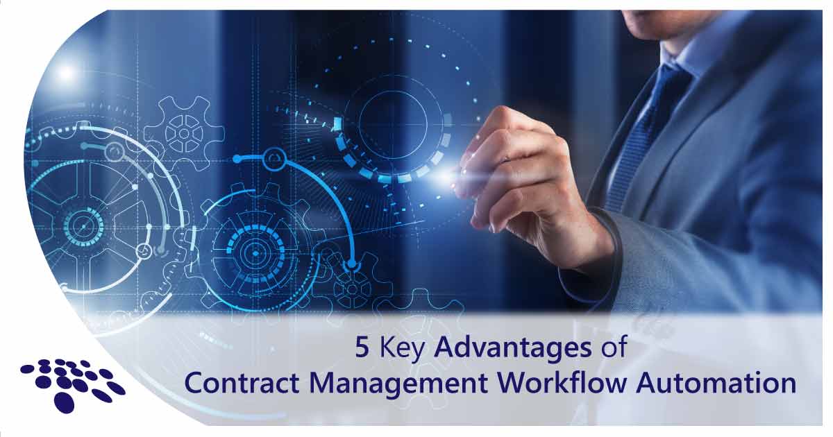 CobbleStone Software showcases five key advantages of contract management workflow automation.