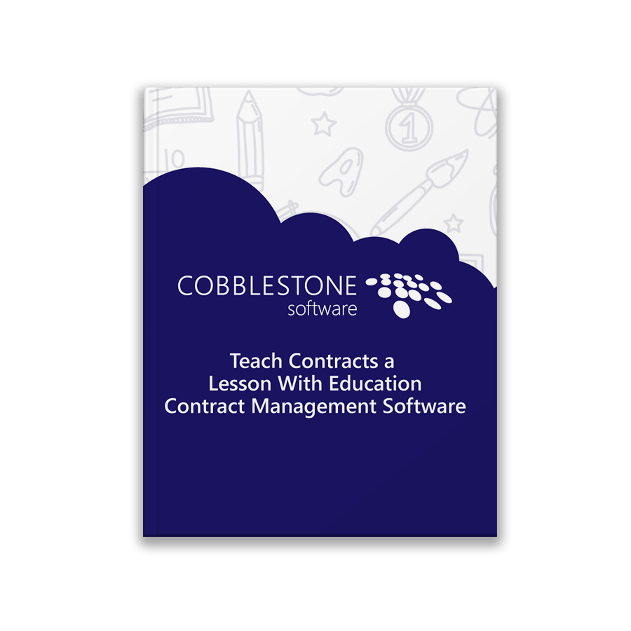 Teach Contracts a Lesson with Education Contract Management Software Whitepaper Mockup