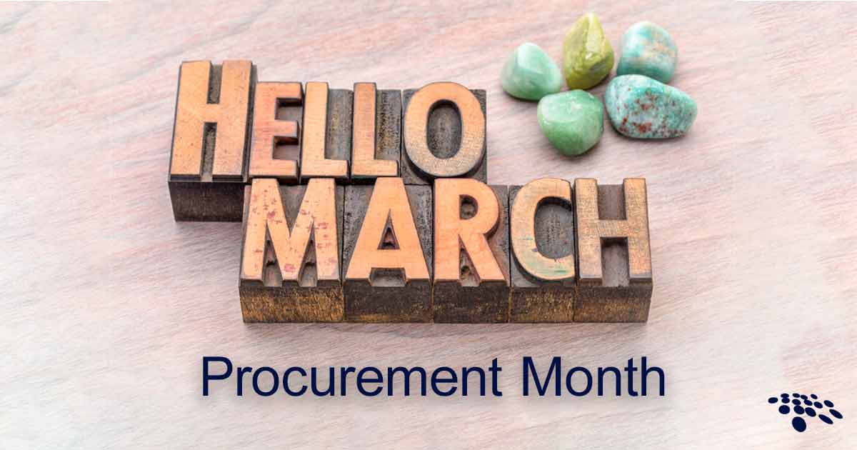 CobbleStone Software helps you celebrate procurement month with seven practical moves that boost impact.