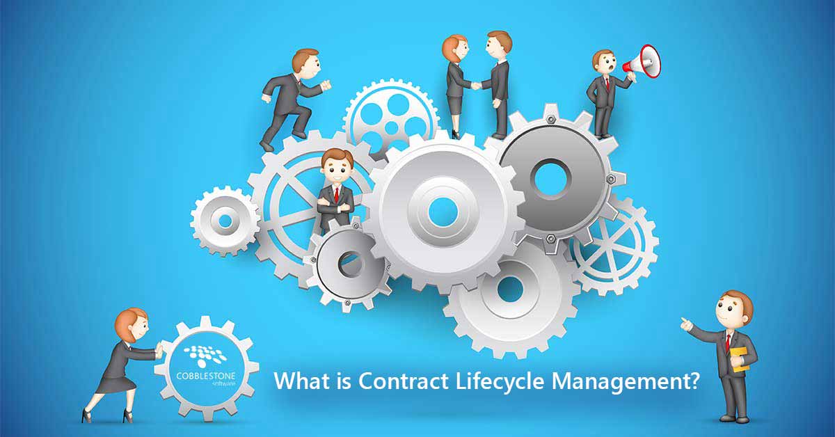 CobbleStone Software explains what is contract lifecycle management.