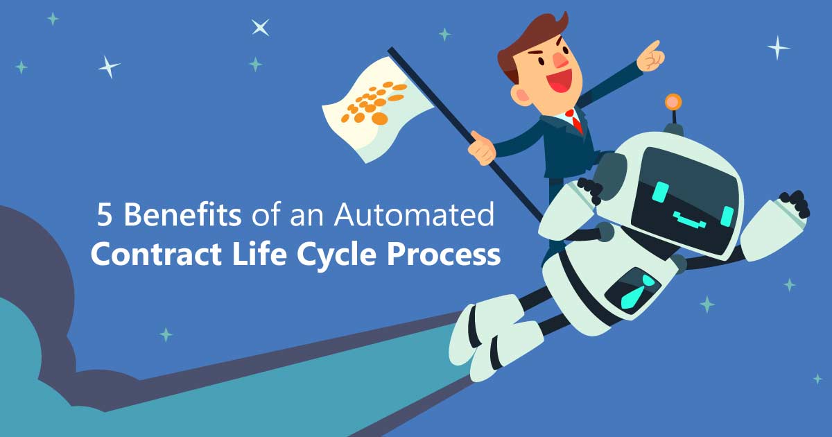 CobbleStone Software explains 5 benefits of an automated contract life cycle process.