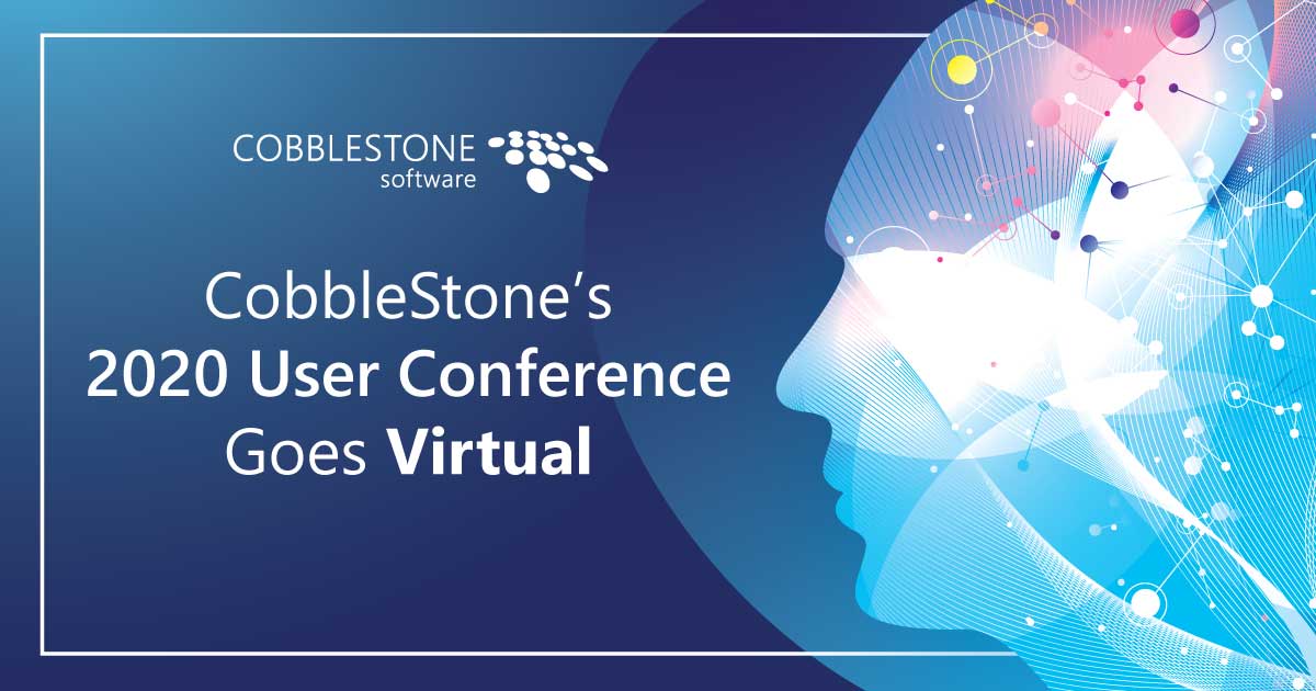 CobbleStone Software's 2020 user conference is going virtual.