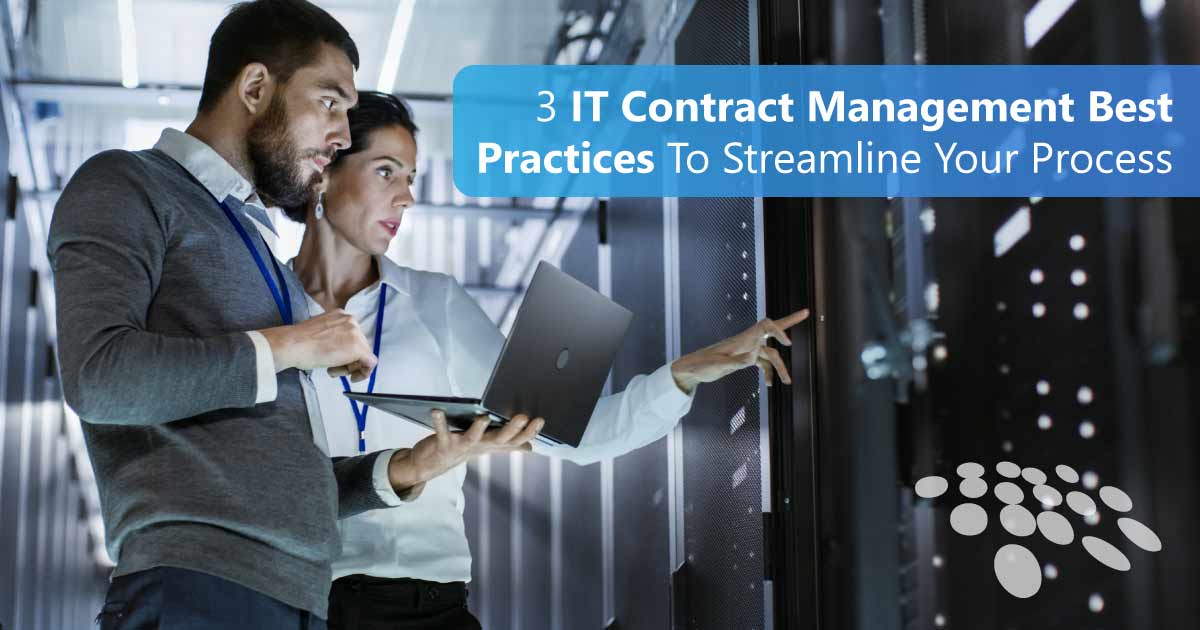 CobbleStone Software provides 3 IT contract management best practices.