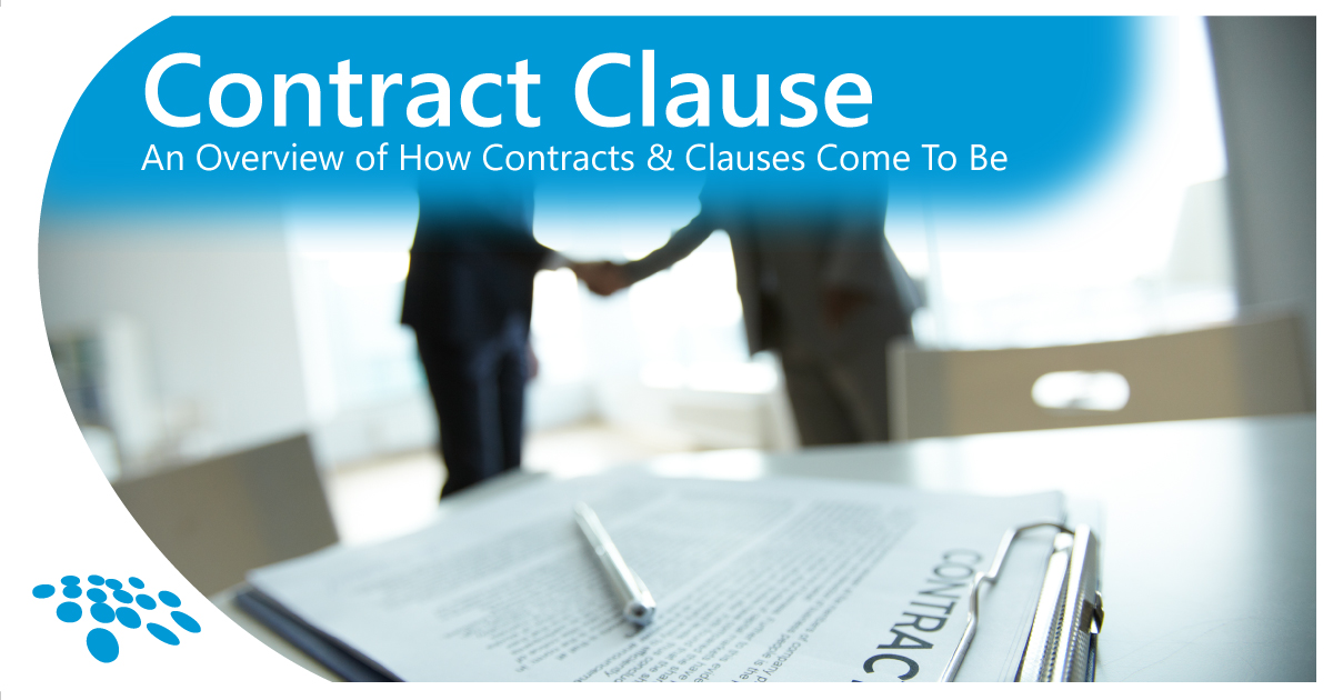 CobbleStone Software gives an overview of how contracts and clauses come to be.