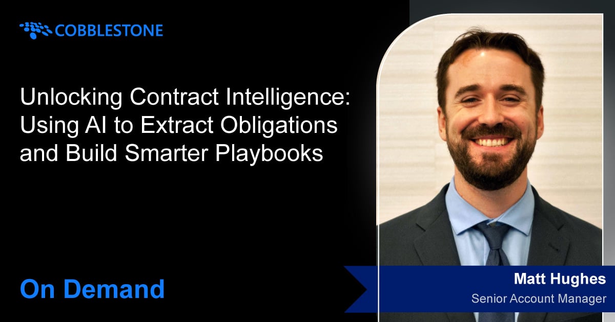 Unlocking Contract Intelligence: Using AI to Extract Obligations and Build Smarter Playbooks