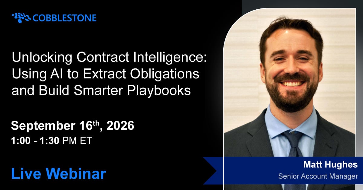 Unlocking Contract Intelligence: Using AI to Extract Obligations and Build Smarter Playbooks