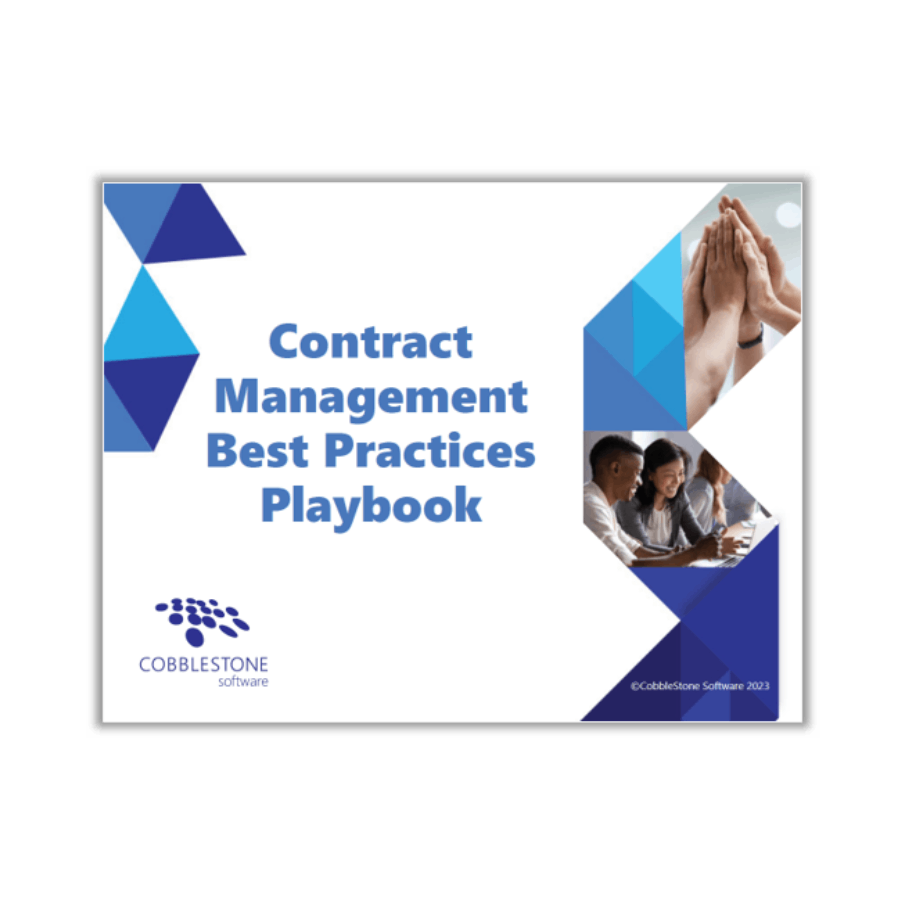 Contract Management Best Practices Playbook